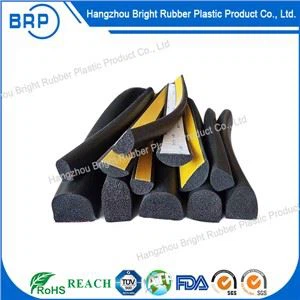 Tub d'escuma d'extrusió d'EPDM de tira sòlida de silicona personalitzada