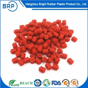 Accessoris de silicona antipols Mida Color Partícules tubulars de silicona